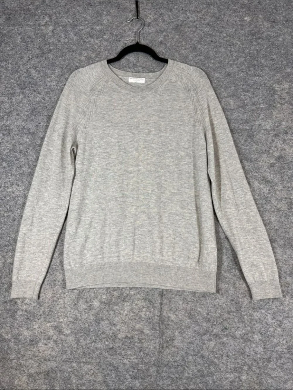 Majestic Filatures Cashmere Sweater Gray Size 2 Quiet Luxury Soft Knit